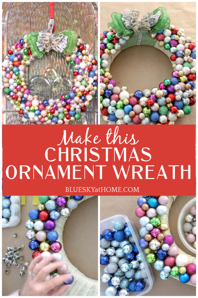 How to Make an Ornament Wreath