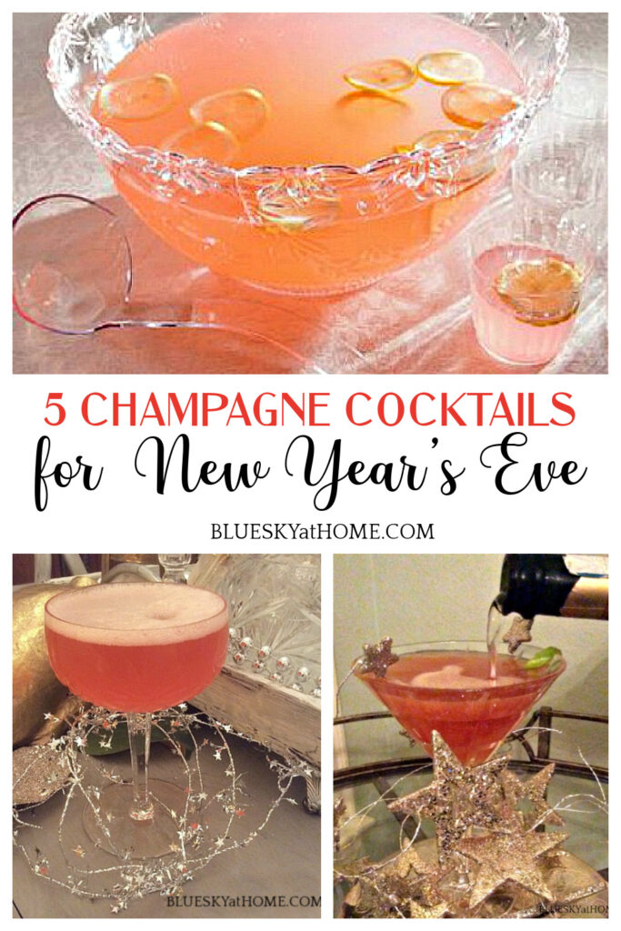 Champagne cocktails