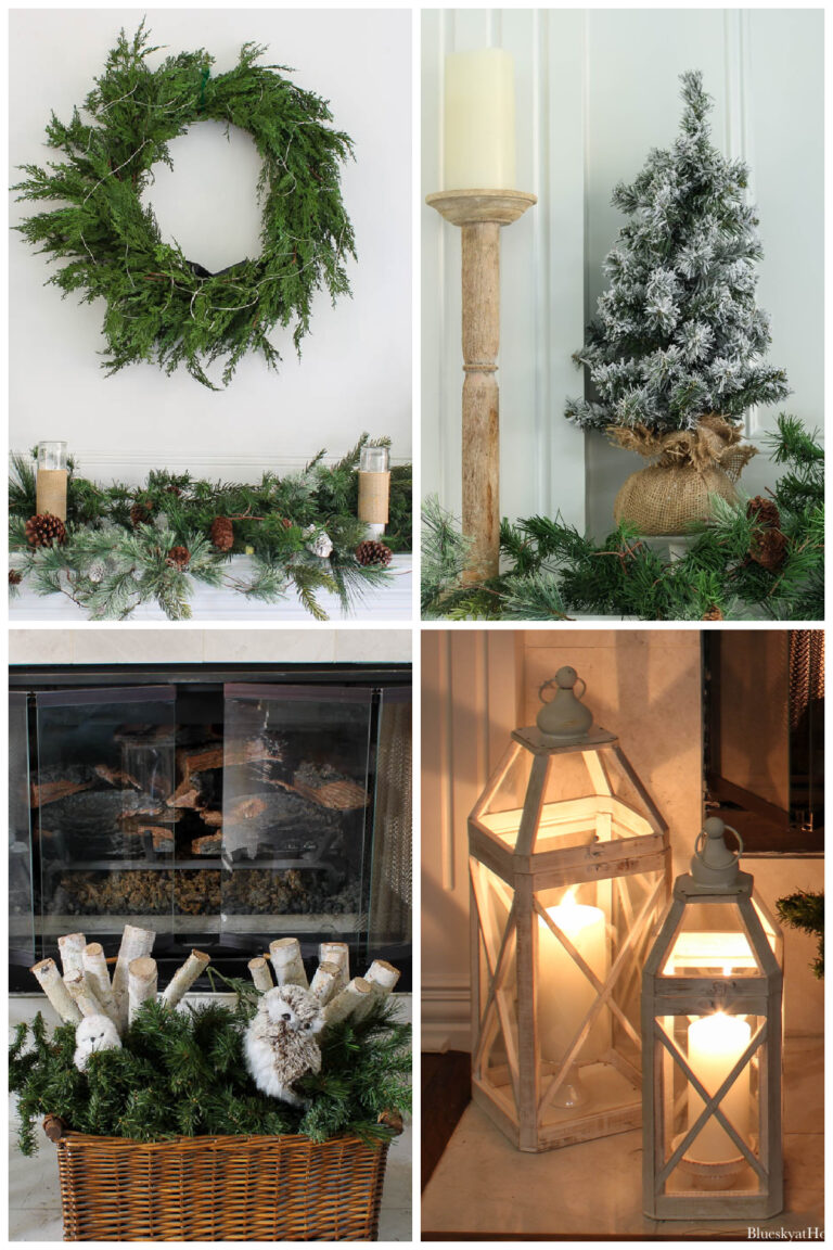 7 Wonderful Winter Mantel Decorating Ideas