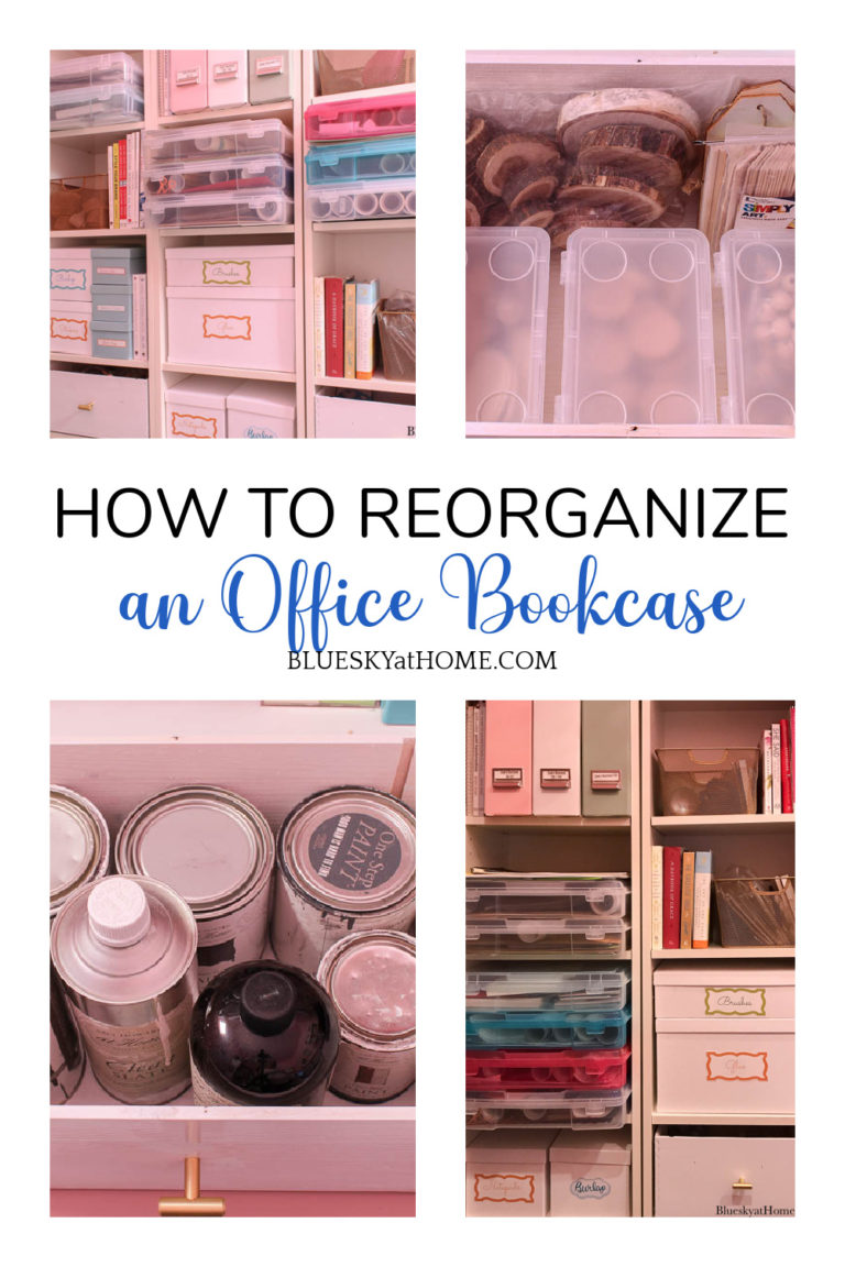 How to Reorganize an Office Bookcase