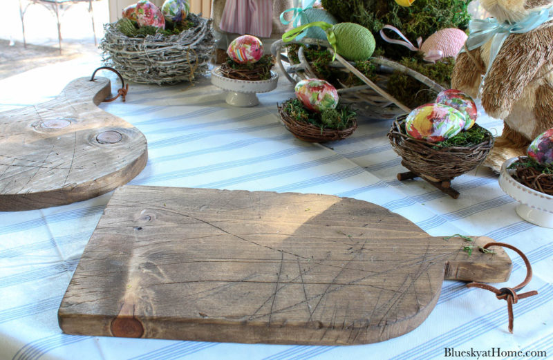 vintage wood cutting boards