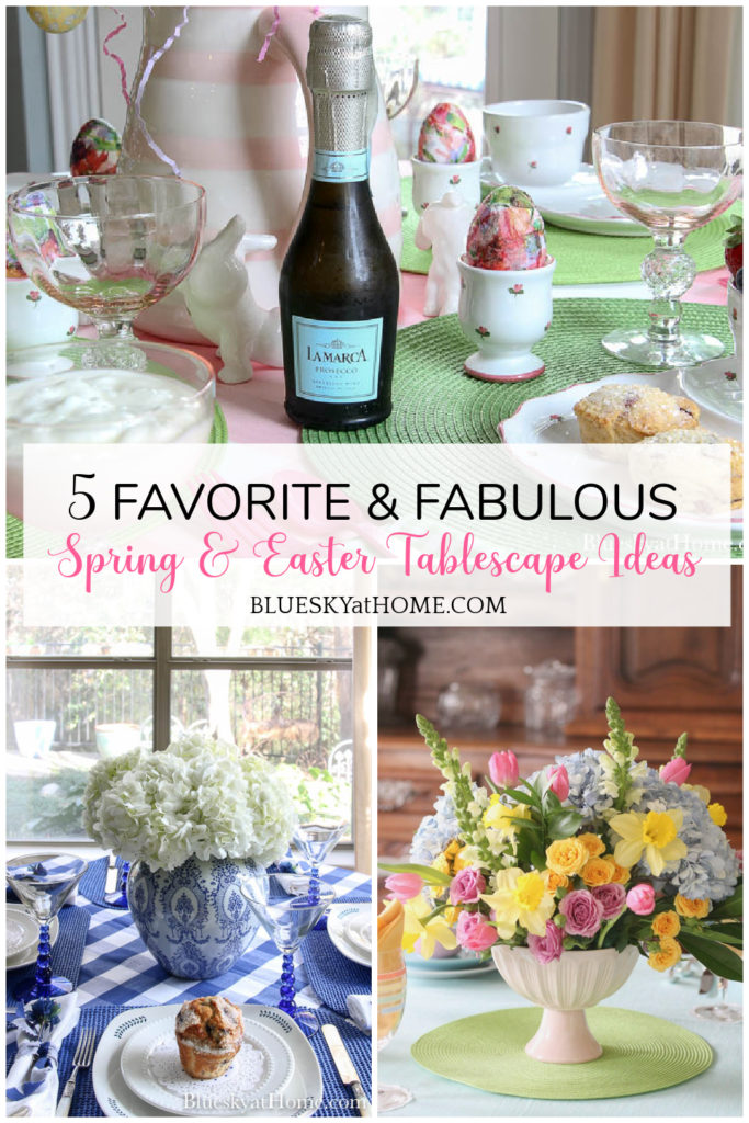 Spring and Easter Tablescapes