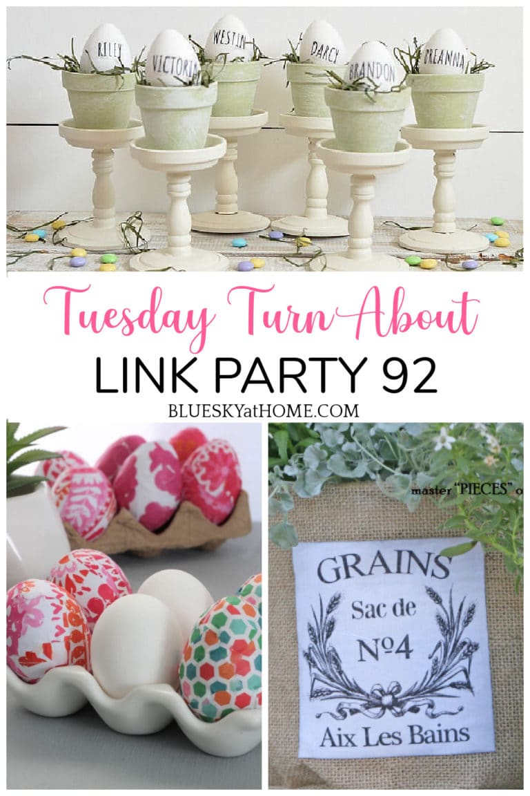 Tuesday Turn About Link Party 92