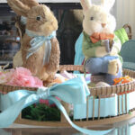 Easter decor with bunny collection