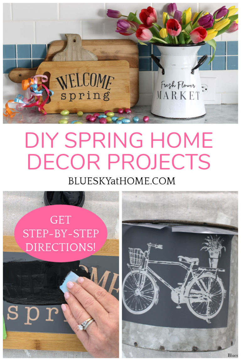 3 Easy DIY Spring Home Decor Projects