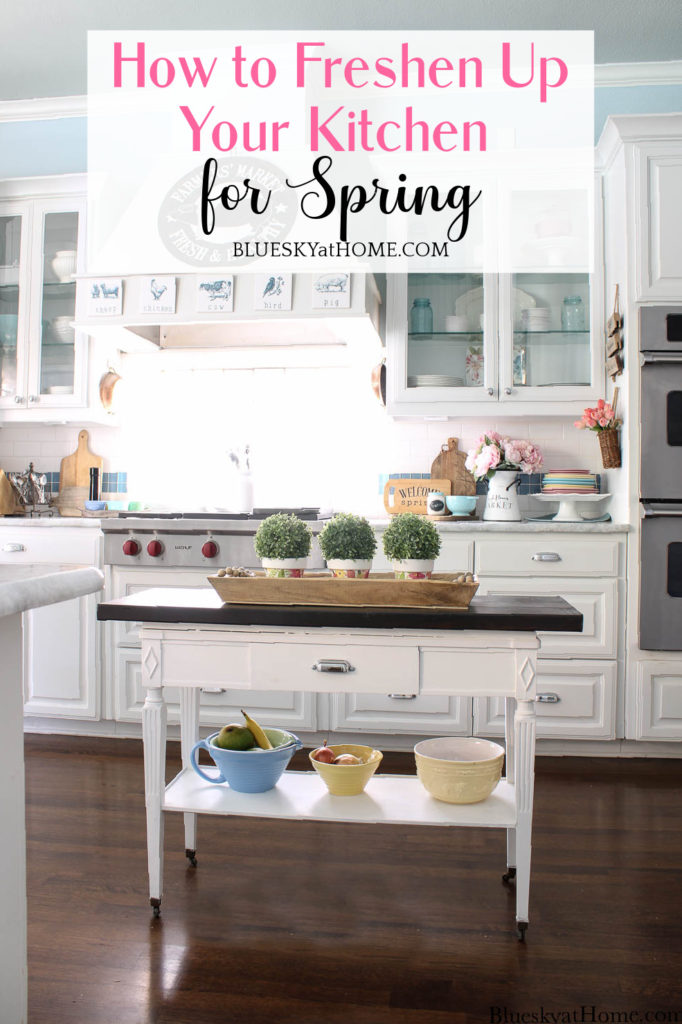 spring kitchen decor