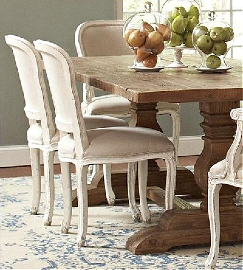 French provincial dining table