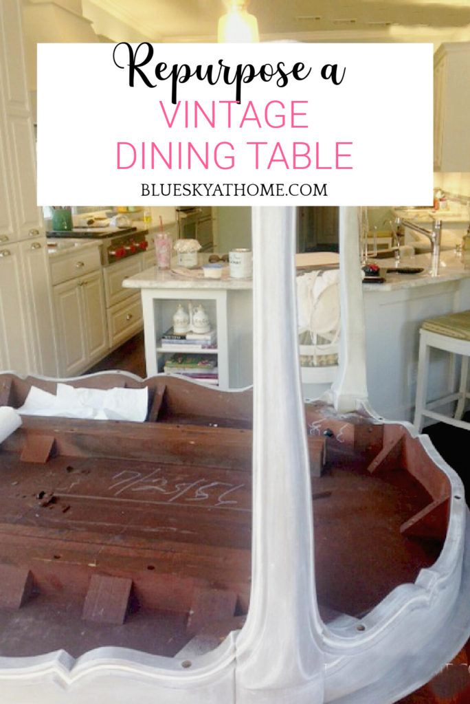 How To Paint A Vintage Dining Table, How To Paint An Antique Table