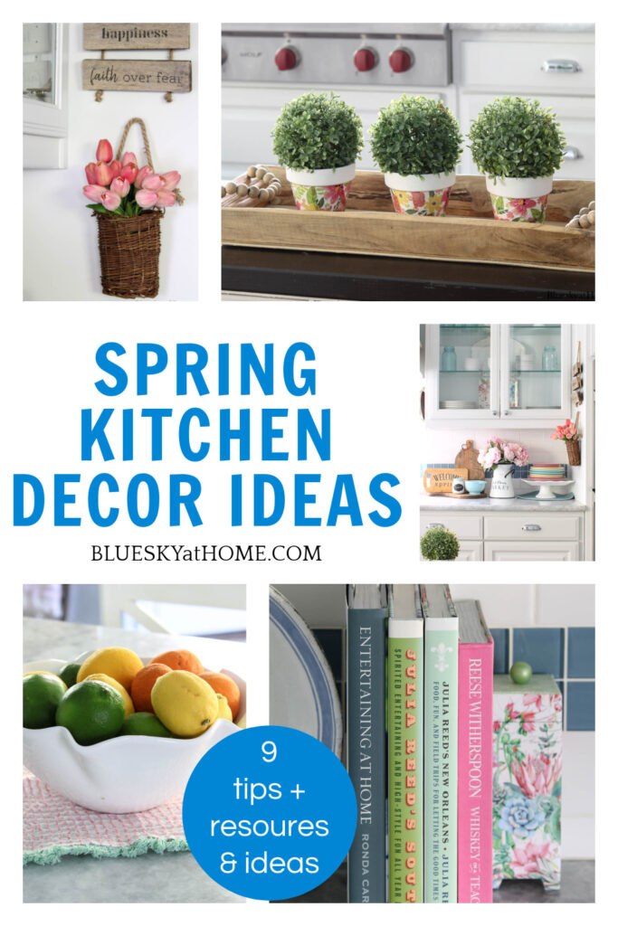 spring kitchen decor