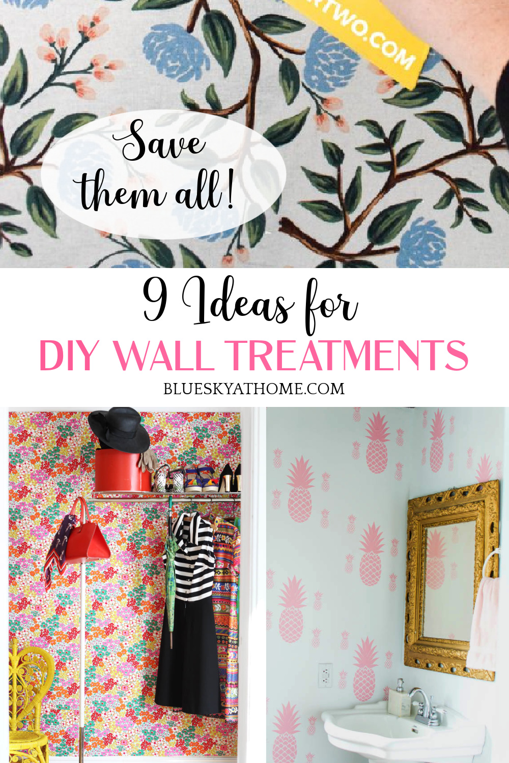 9 Awesome Wall Treatment Ideas for your Home Bluesky at Home