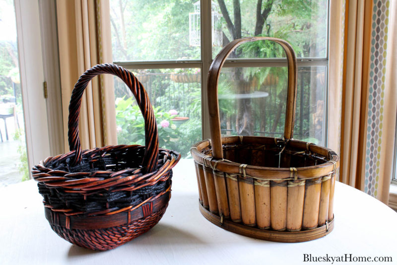 vintage baskets