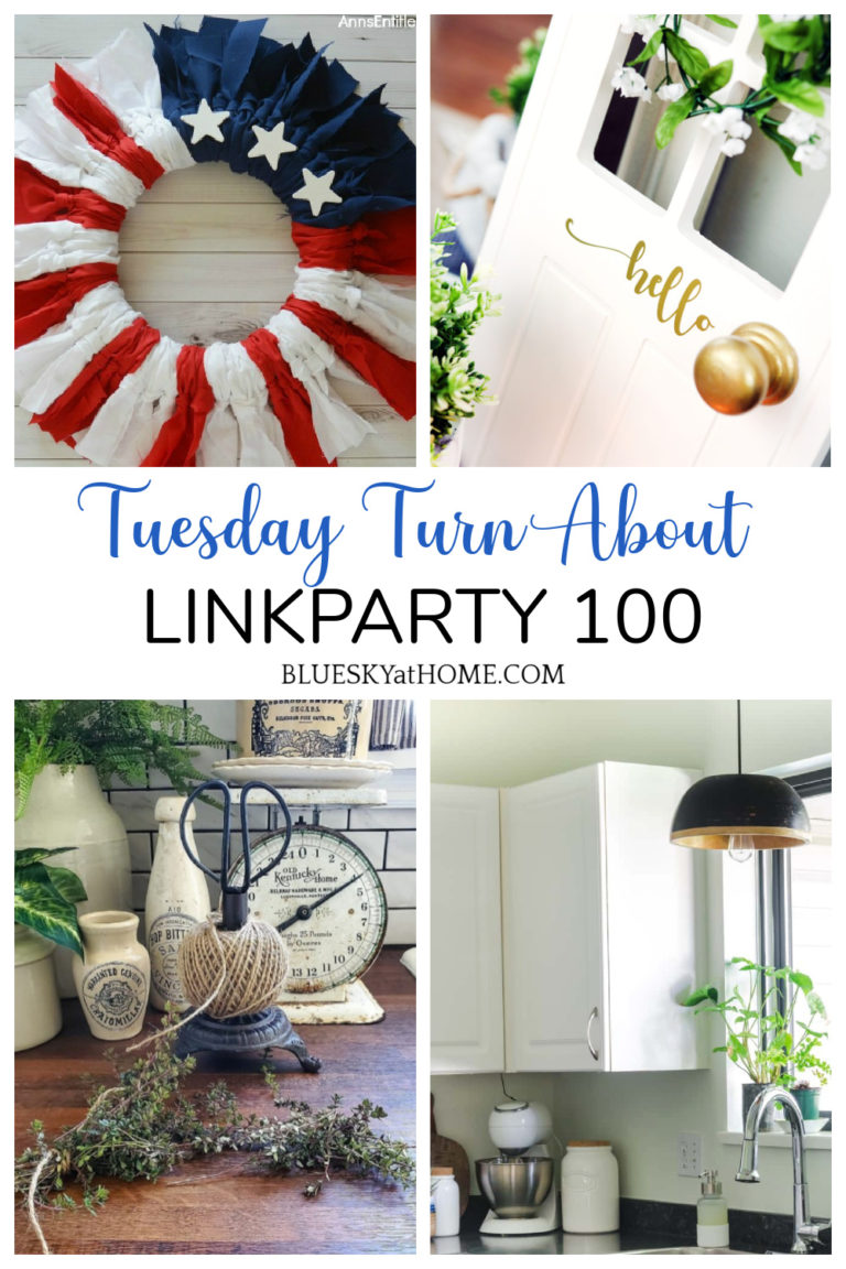Tuesday Turn About Link Party 100