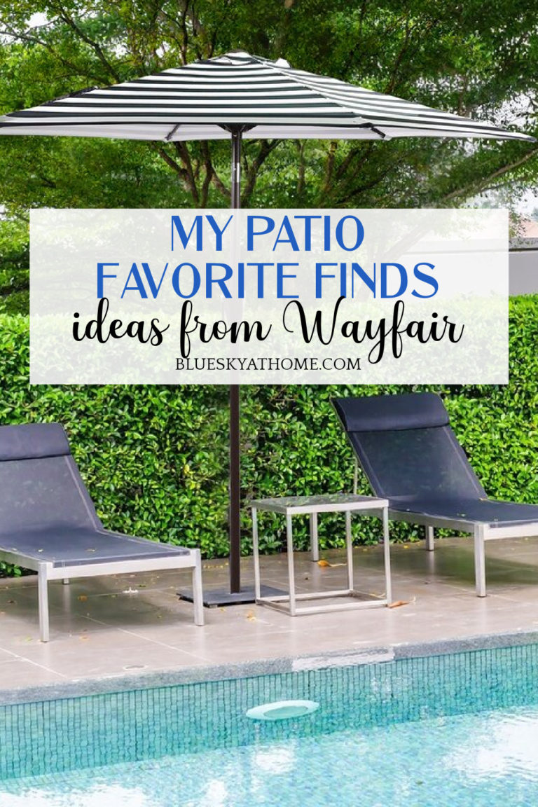 My Favorite Patio Finds from Wayfair