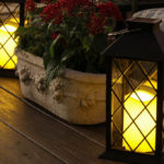 solar candle lanterns