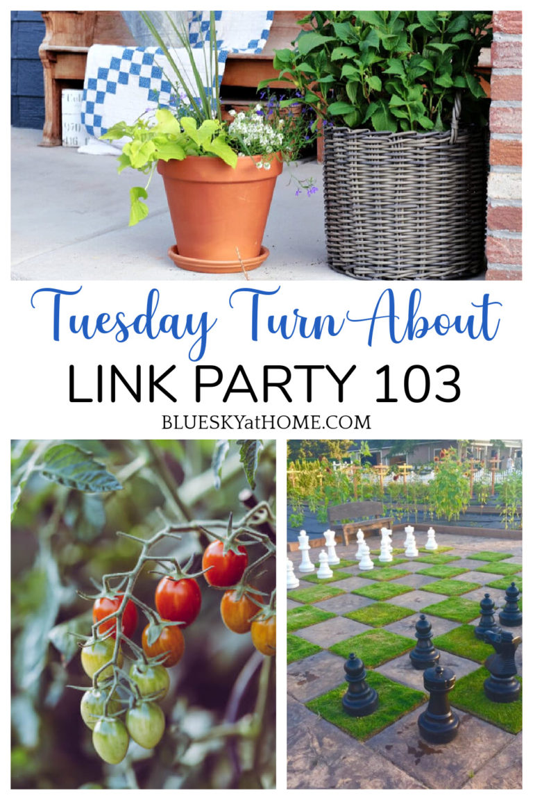 Tuesday Turn About Link Party 103