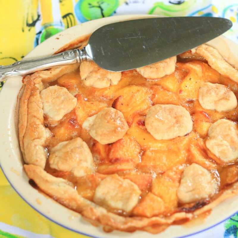 budget-friendly summer recipe peach cobbler