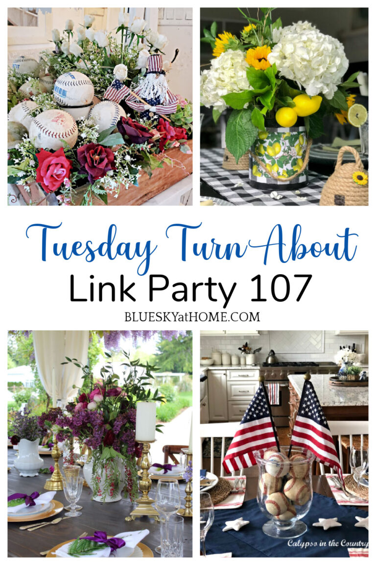 Tuesday Turn About Link Party 107