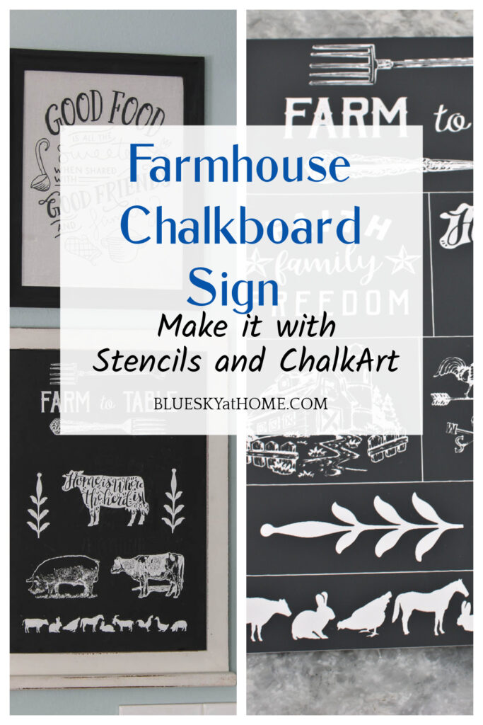 Farmhouse Chalkboard Sign