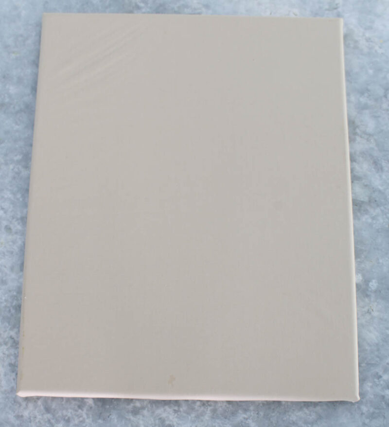 fabric covered canvas