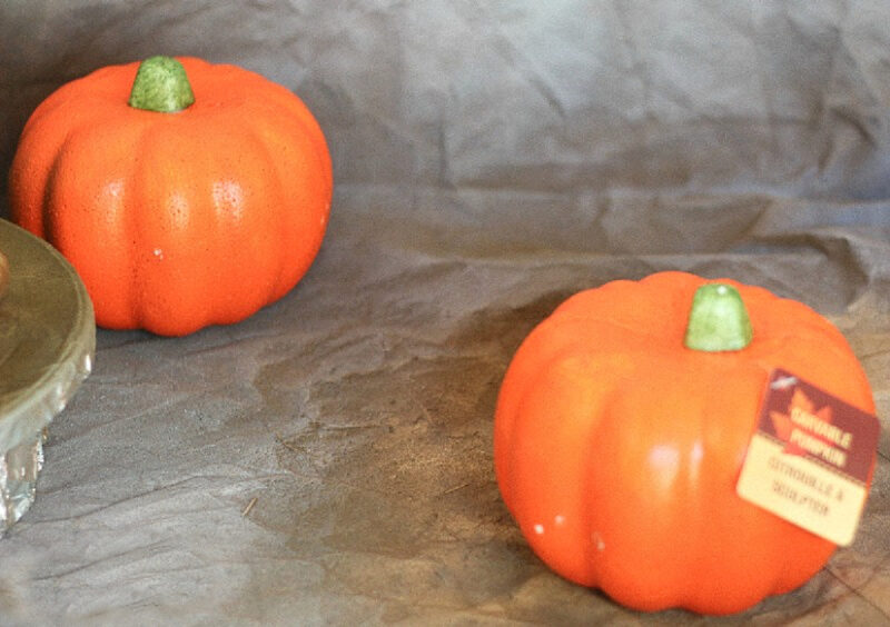 painting pumpkins