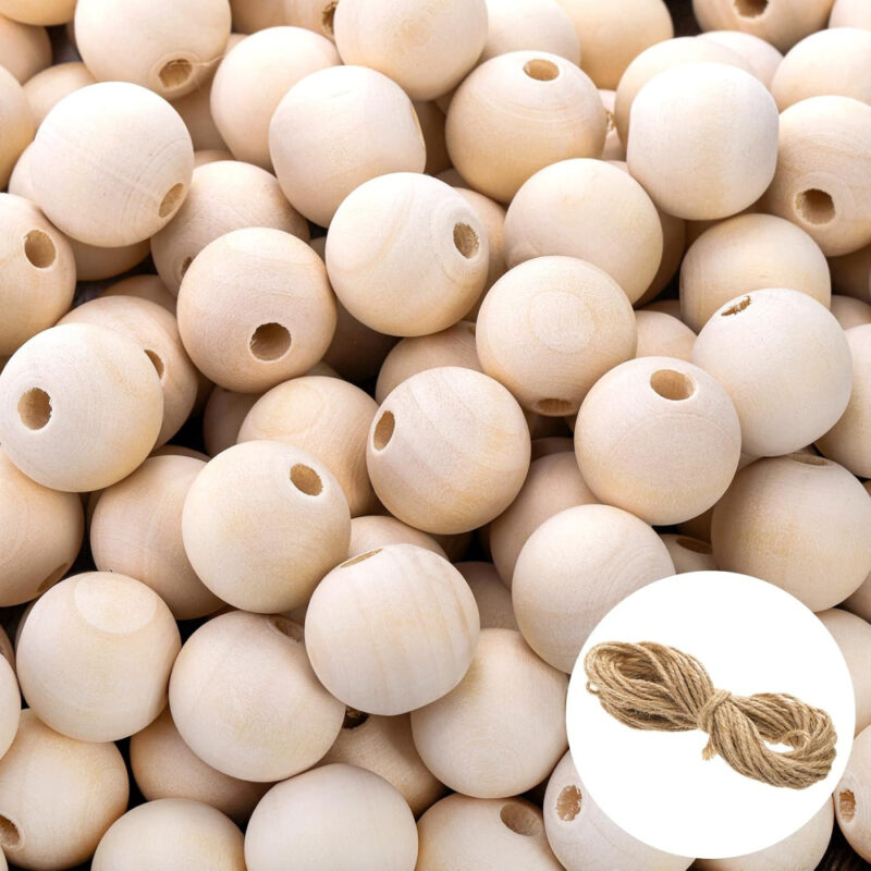 wood beads