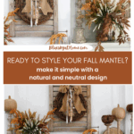 simple natural and neutral fall mantel graphics