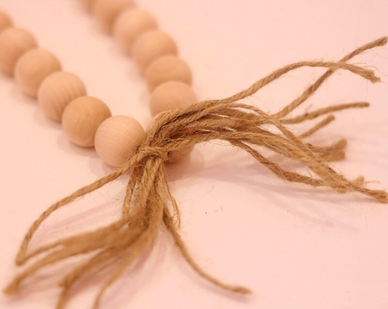 pieces of twine for making a tassel
