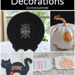 5 DIY Paint and Stencil Halloween Decorations