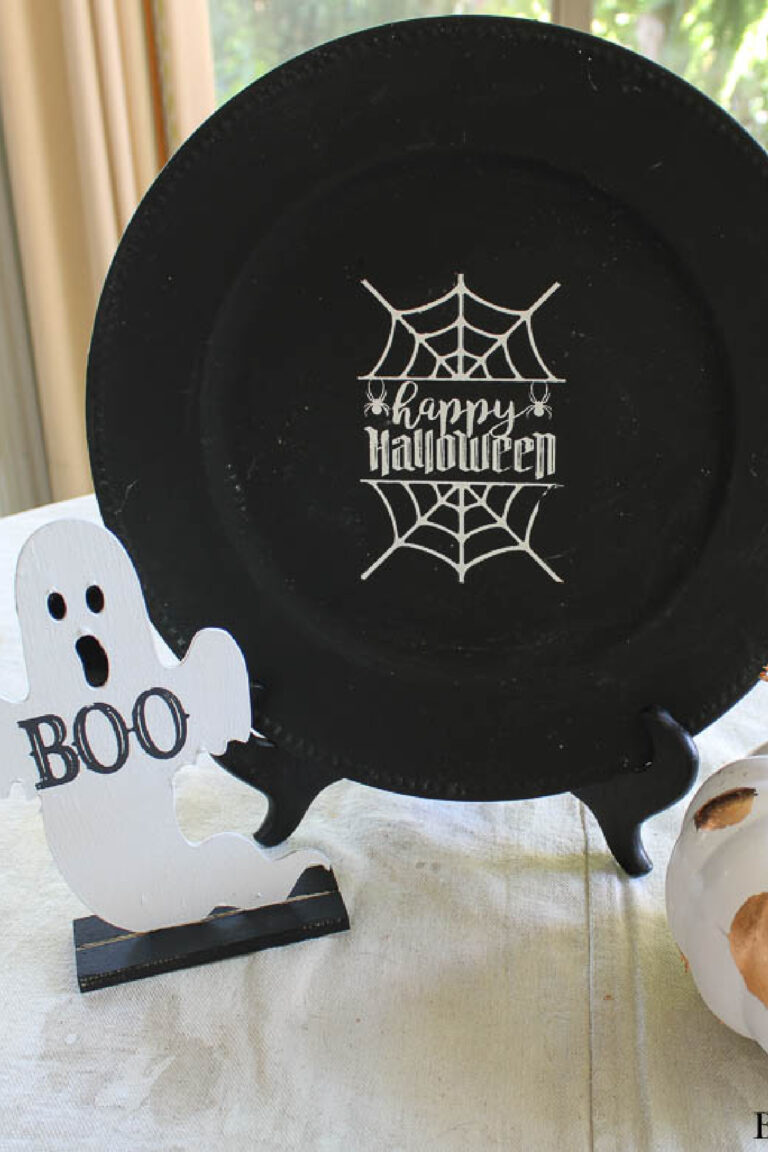 7 DIY Paint and Stencil Halloween Decorations