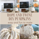 rope and twine DIY pumpkins