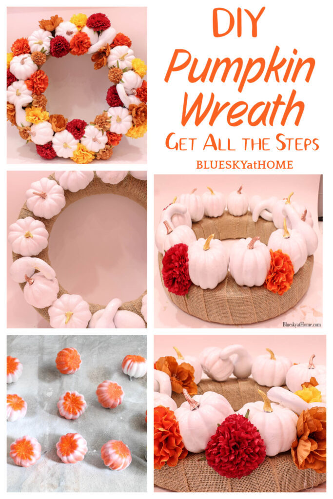 diy pumpkin wreath