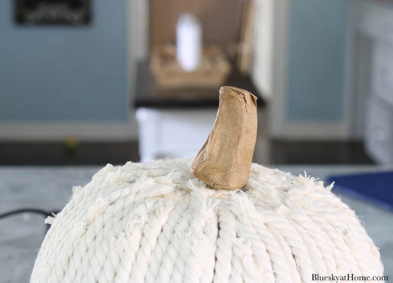 How to Decorate Pumpkins with Rope and Twine