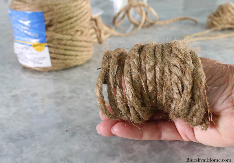 How to Decorate Pumpkins with Rope and Twine - Bluesky at Home