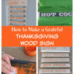 Thanksgiving Wood Sign