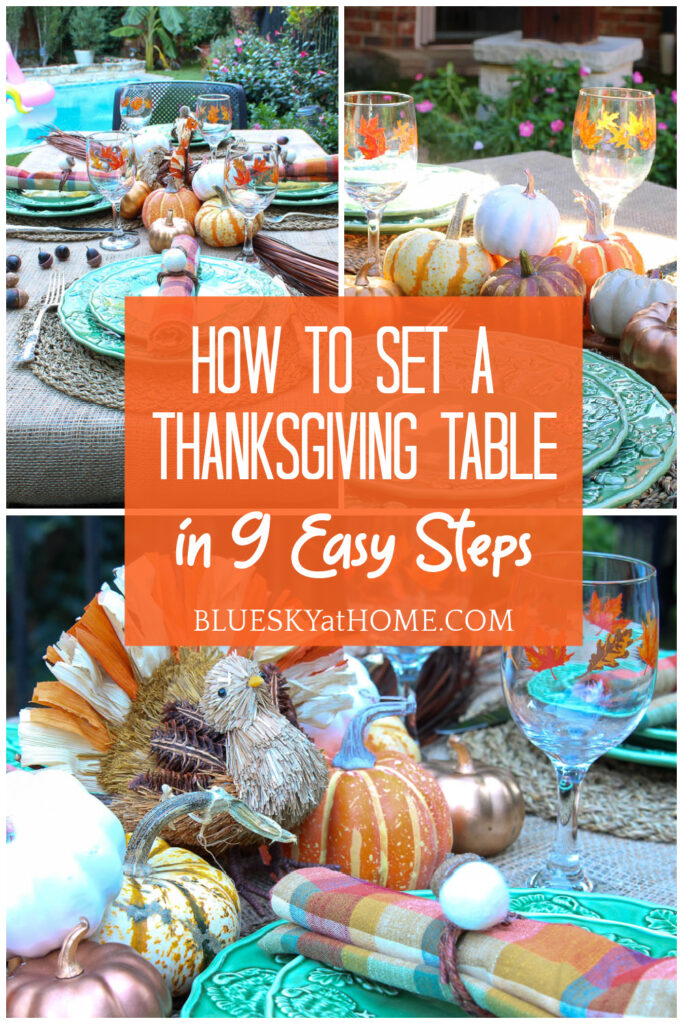Steps to Set a Thanksgiving Table