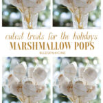 Christmas marshmallow pops