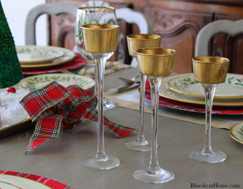 Red Gingham Ribbon - Perfect Tables