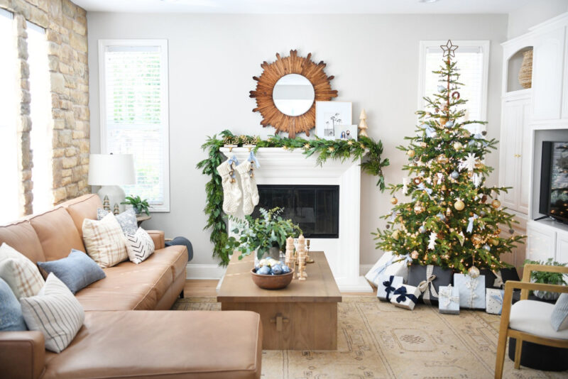 Christmas living room