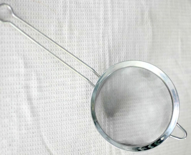 fine mesh sieve for making soup