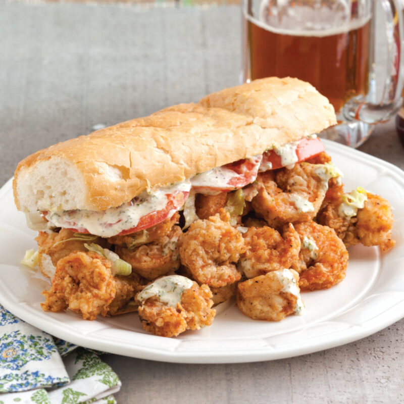 shrimp po-boy