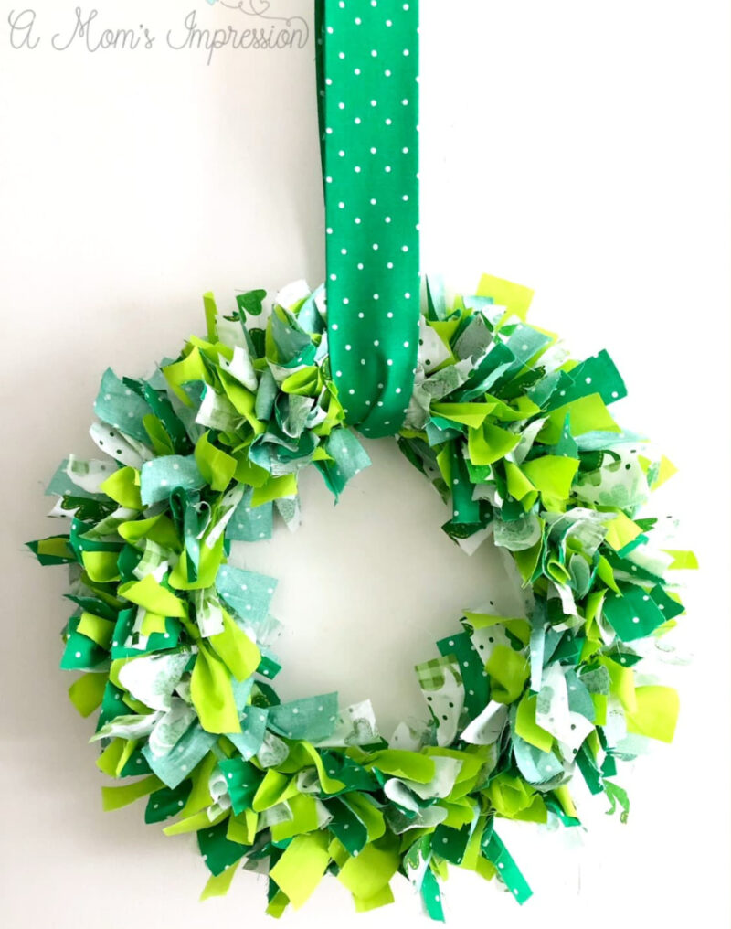 St. Patrick's Day wreath