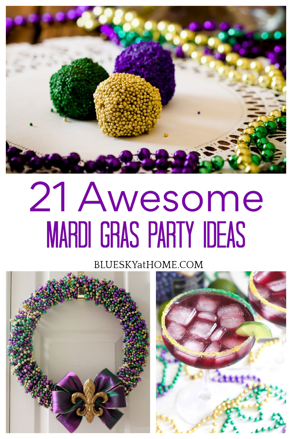 Mardi Gras party ideas