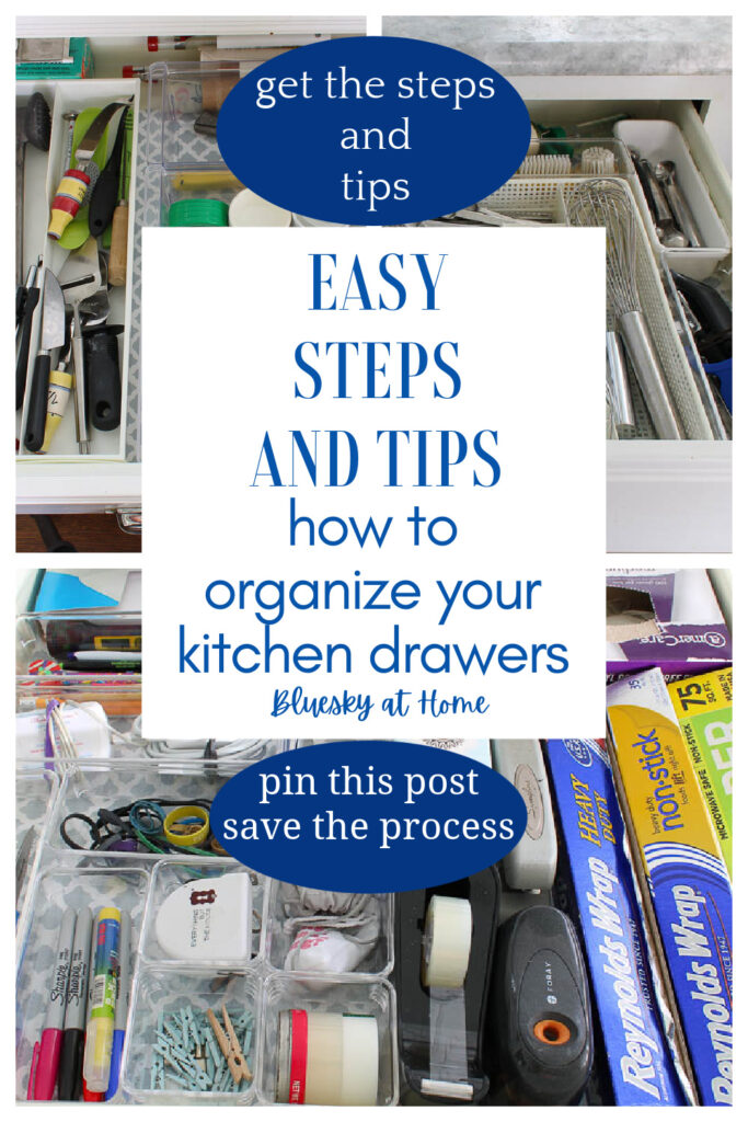 easy steps and tips for organizing your kitchen drawers