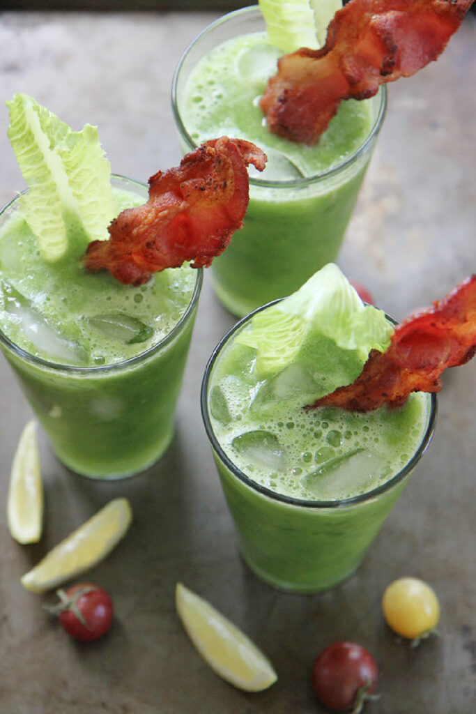 spicy green bloody mary