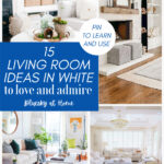 white living rooms