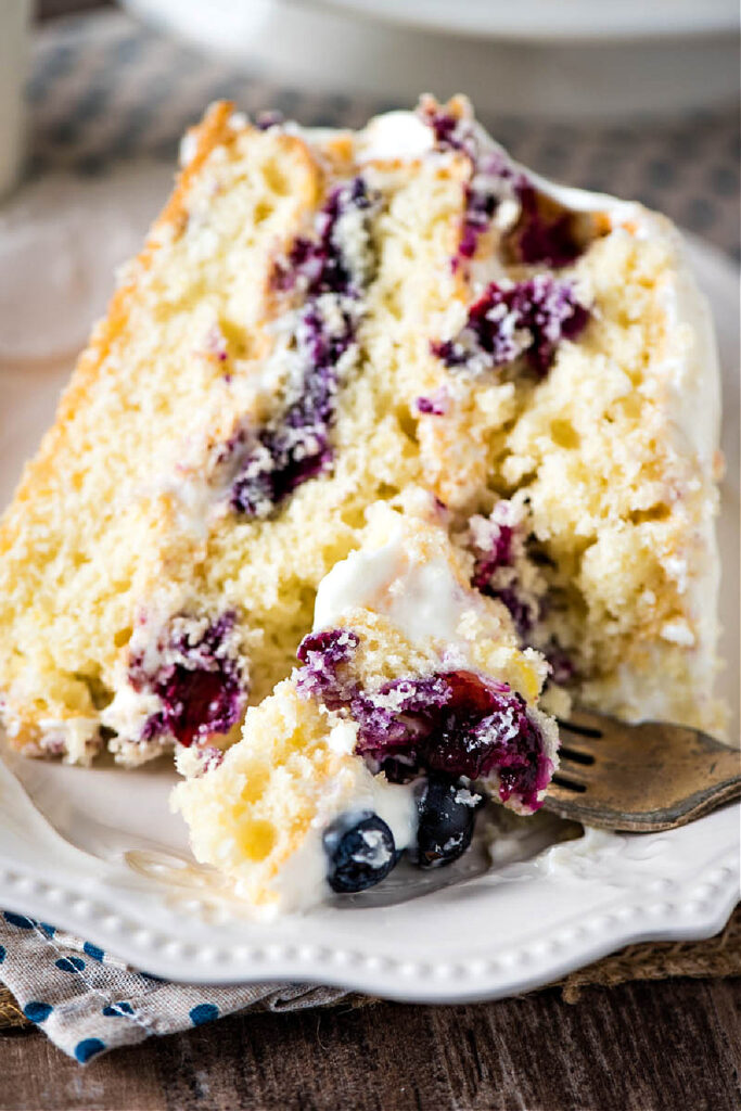 blueberry lemon cake