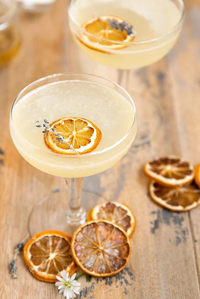 lemon lavender martini