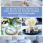 blue home decor idea graphics