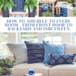 blue home decor idea graphics
