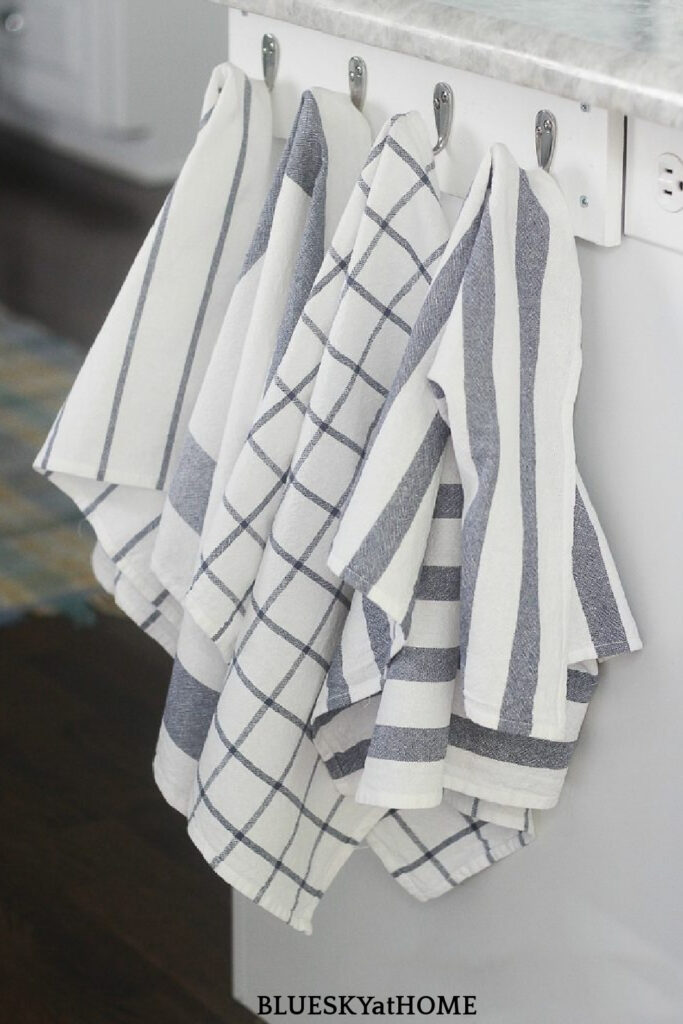 dish towel organizing ideas storage